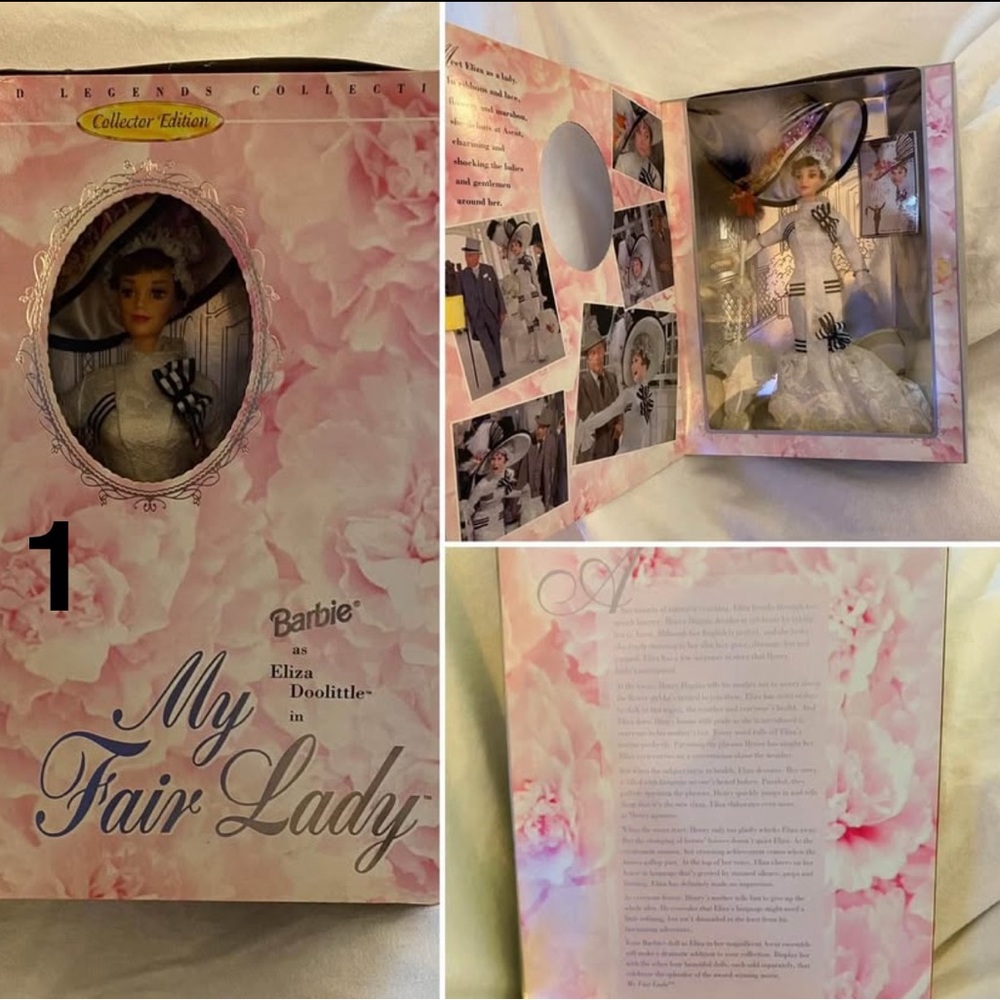 Collectible My Fair Lady Barbies